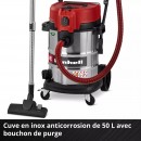 Aspirateur eaux et poussières - 50L - 1300W - classe L - TE-VC 5090 SACL 9.jpeg EINHELL