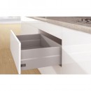 Tiroir avec TopSide - argent - ArciTech HETTICH