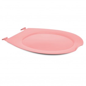 Abattant WC clipsable 100% hygiénique - Rose Poudré PAPADO