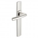 Poignee-porte-plaques-bec-de-cane-scult-vachette-chrome-velours.jpg VACHETTE