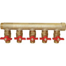 Collecteur 26x34 MF prè-équipé avec vannes 15x21 RIQUIER