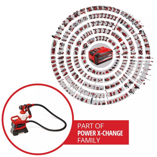 Pistolet à peinture sans fil 18V - TE-SY 18:90 Li-Solo - Power X-Change - Bricozor 2.jpeg EINHELL