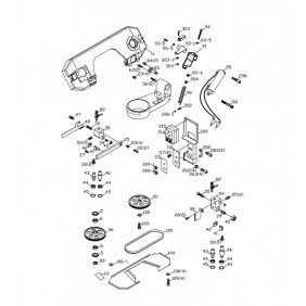 Pièces détachées pour scie à ruban SX-821DA Promac