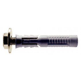 Chevilles nylon BRIC pour charges moyennes avec vis à tête hexagonale G&B FISSAGGI