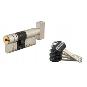 Cylindre à bouton Federal 2 - haute sécurité - B30x40 mm - 5 clés FTH THIRARD