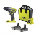 Perceuse-visseuse à percussion sans fil 18V ONE+™ + 2 batteries 2,0 Ah - R18PD2-220S RYOBI