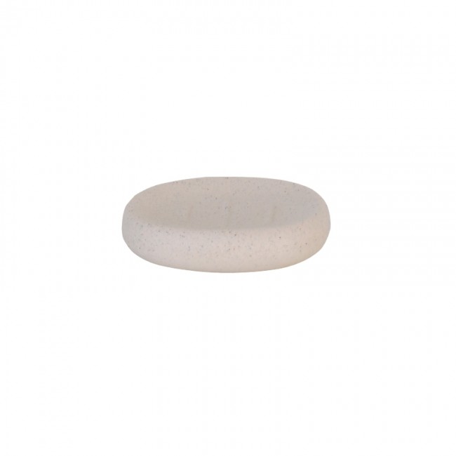 Porte-savon Décoratif Aspect Pierre - Rose Mat, Dimensions 11 X 11 X 3 Cm - Pour Salle De Bain Sans Perçage