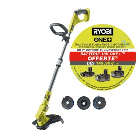 Coupe-bordures sans fil 18V ONE+™ - 25-30 cm - Solo - OLT1832 RYOBI