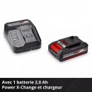 Perceuse à percussion sans fil TE-CD 18:40 Li-i (1x2,0Ah) + 64 accessoires - Power X-Change 4.jpeg EINHELL