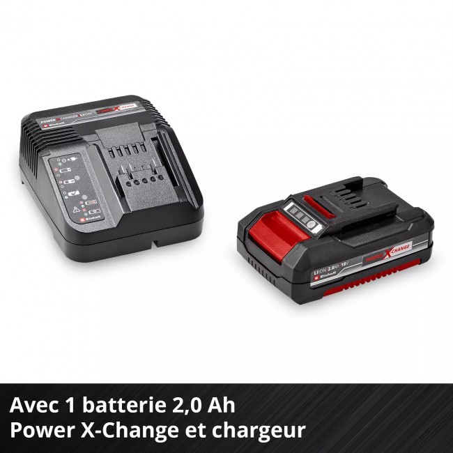 Perceuse à percussion sans fil TE-CD 18:40 Li-i (1x2,0Ah) + 64 accessoires - Power X-Change 4.jpeg EINHELL