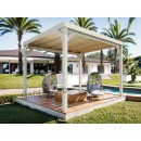 Pergola couverte autoportante bois Strasbourg 6 x 3m - PL01563 MADERLAND
