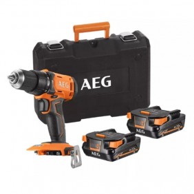 Perceuse visseuse à percussion 18V + 2 batteries 2,0 Ah - BSB18G4-202C AEG Powertools