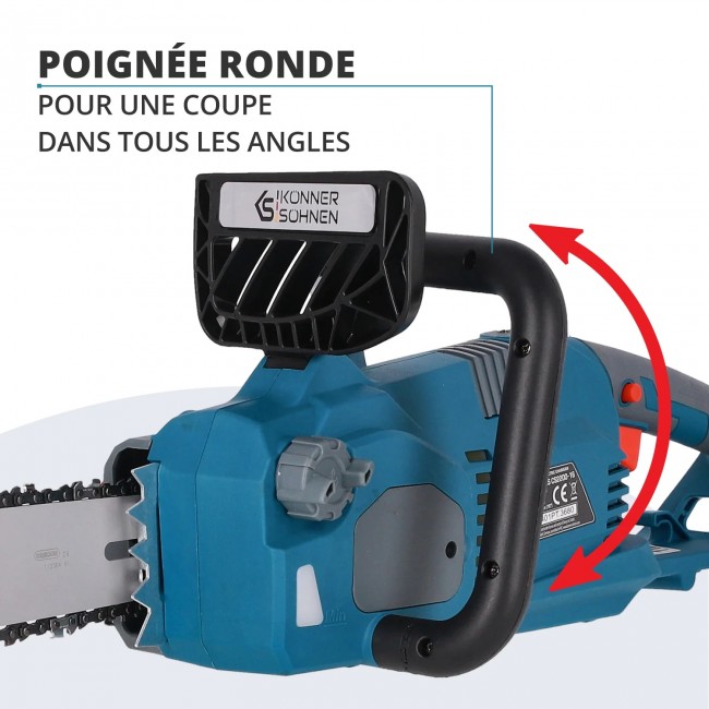 Tronçonneuse électrique 2200W - 40 cm - KS CS2200-16 - Bricozor 7.jpeg KONNER & SOHNEN