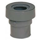 Manchon pvc femelle-femelle à joint pour sortie appareil sanitaire NICOLL