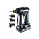 Perceuse sans fil 18V (2x4,0 Ah) C 18 HPC 4,0 I en Set - 577617 FESTOOL