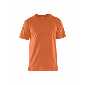 T-shirt de travail respirant 100% coton uni 3525 - orange BLAKLADER