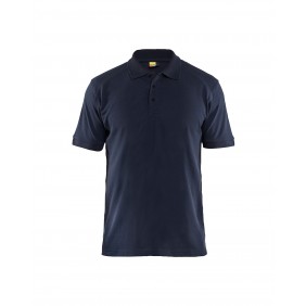 Polo de travail en coton piqué 3324 - bleu marine foncé BLAKLADER