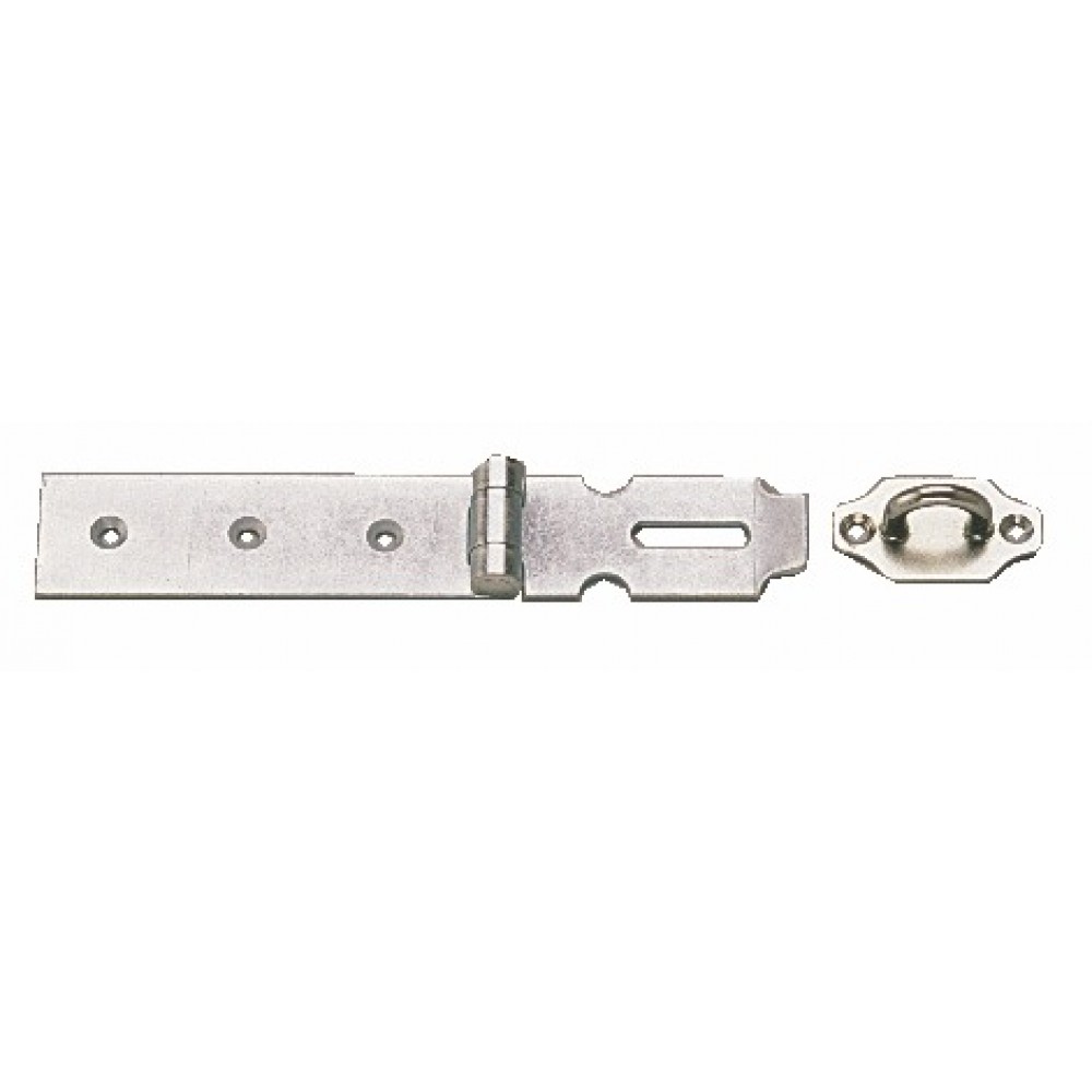 Porte-cadenas Pour Coffre Zingue - quincaillerie - quincaillerie b226timent  - coffres - ferrure de coffre - porte cadenas pour coffre zingue