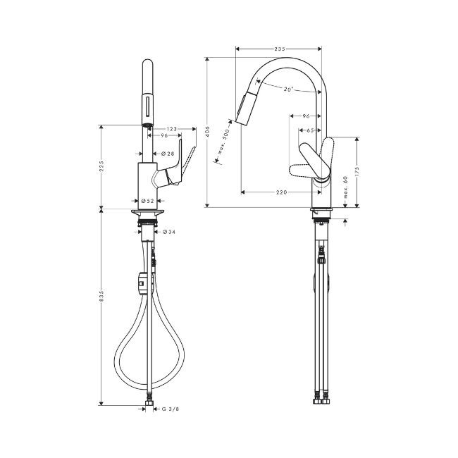 schema-focus-M41-douchette.jpg HANSGROHE