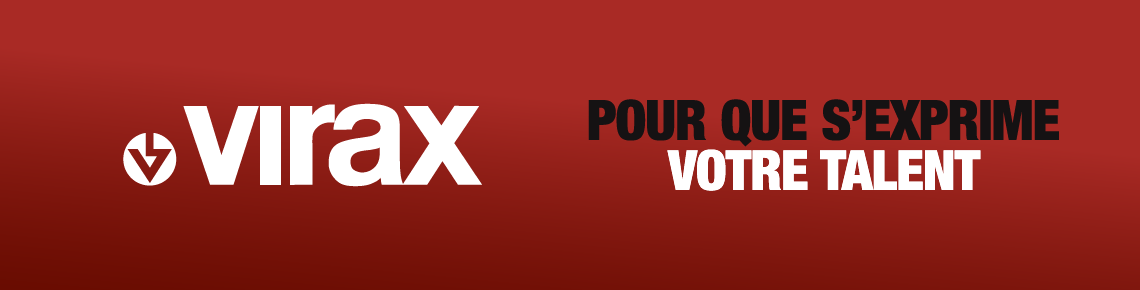 Bannière VIRAX - Pour s'exprime votre talent