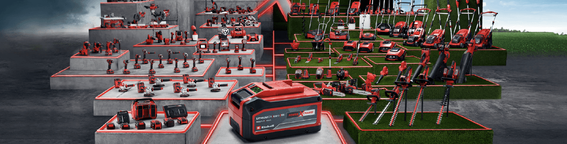 Bannière Einhell - Toute la gamme disponible sur Bricozor