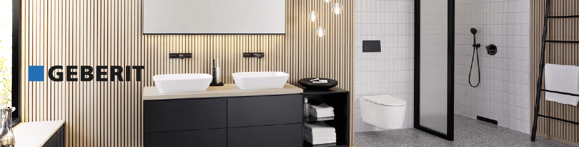 Bannière GEBERIT - Un large gamme de produits pour le quotidien
